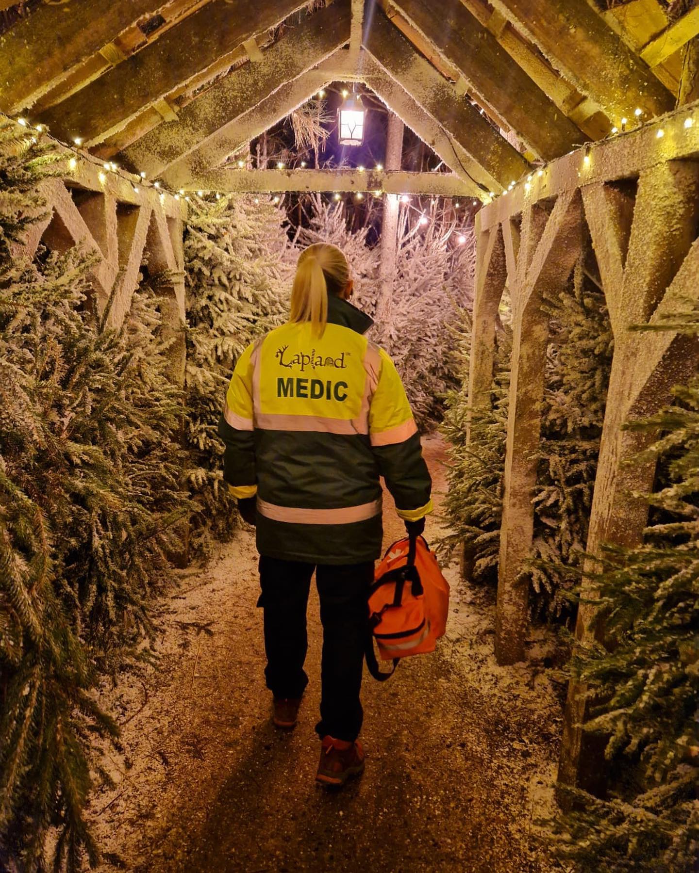 Medical team providing event cover